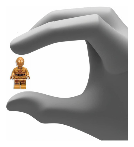 Minifigura De Lego Star Wars: C-3po De 75136