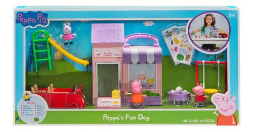 Panadería, Juegos Y Carro De Peppa Pig Original Usa Casa