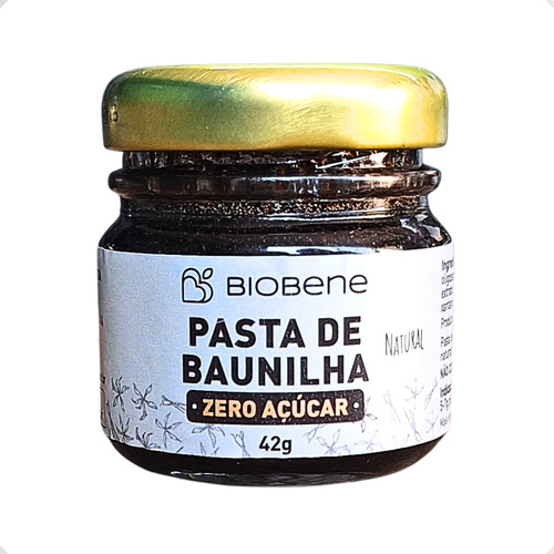 Pasta De Baunilha Concentrada Zero Açúcar Biobene 42g