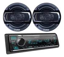Comprar Radio Kenwood Y Parlantes 4 Pulgadas Tx Audio Para Auto
