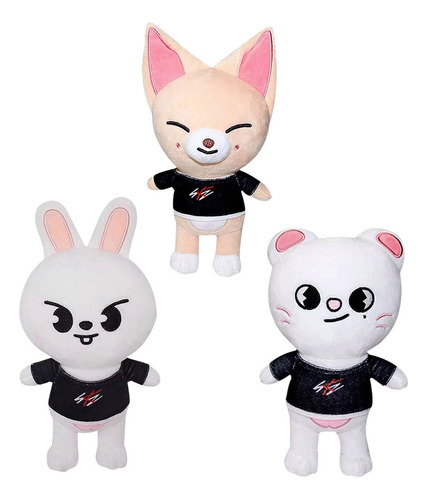 3pcs Dibujos Animados De Muñecas De Peluche