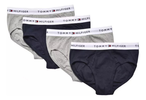 Ropa Interior Tommy Hilfiger Cotton Brief 4 Pack Multicolor