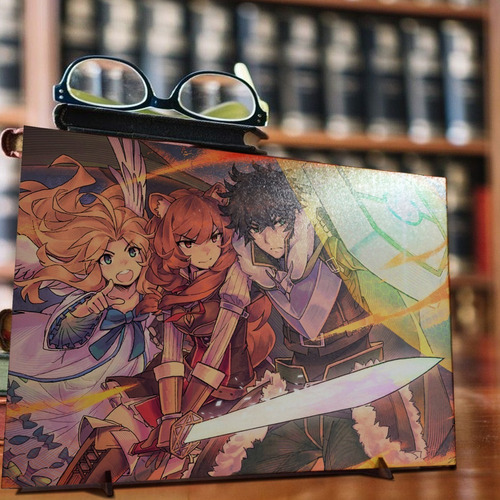 Placa Decorativa The Rising Of The Shield Hero Aneko Yusagi Cor Marrom