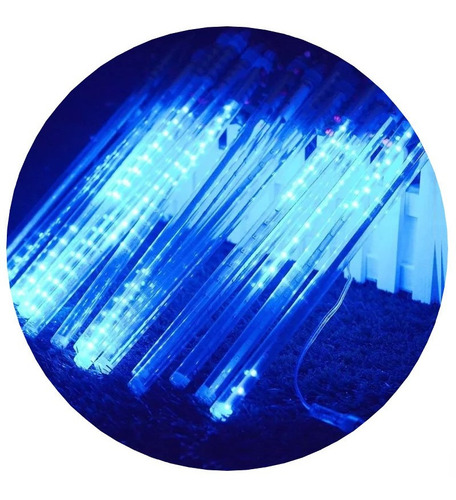 Guirnalda Luces Led Lluvia Meteoros 3 Mt 30cm 220v Navidad