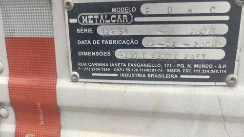 Imagem 11 de 13 de Volkswagen 5-140 Ano 2008 Com Baú 4,20m