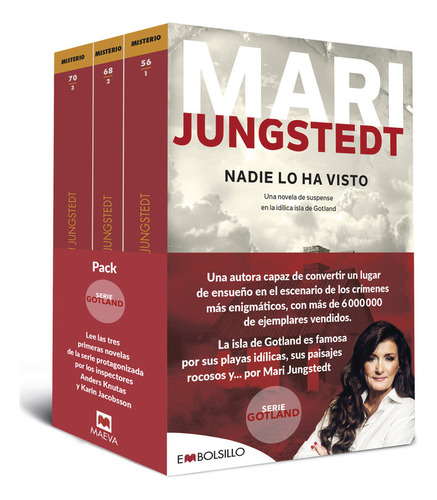 Libro Pack Serie Gotland - Jungstedt, Mari
