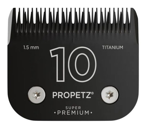 Lâmina Propetz 10 Titanium Super Premium- 1.5 Mm Corte Baixo