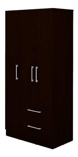 Mueble Clóset 3 Puertas 2 Gavetas Casa Lista Sueños