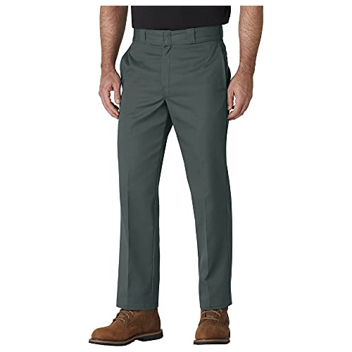 Pantalón De Trabajo Original Dickies 874 Hunter Green 42w X