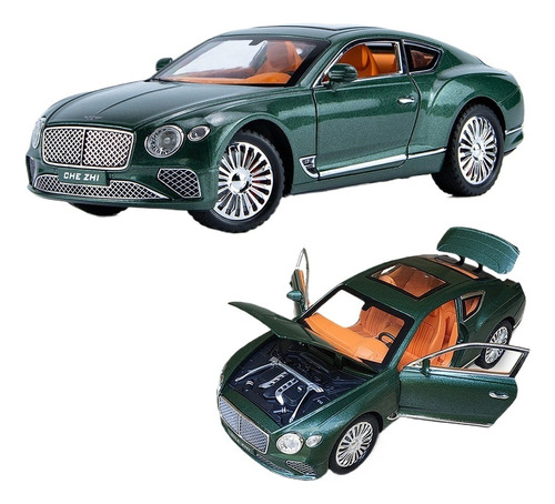 Bentley Continental Gt De Volkswagen Miniatura Metal Coche