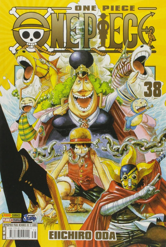 One Piece Vol. 38, De Oda, Eiichiro. Editorial Panini, Capa Mole, Edição 38 Em Português, 2005