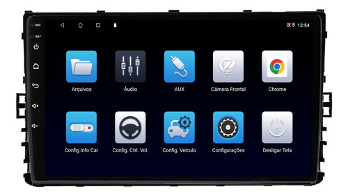 Multimidia Polo 17/23 9p Adak G2 Android 14 Carplay 2gb 64gb