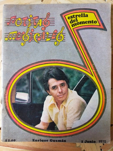 Enrique Guzmán, Los Osmond Revista Notitas Musicales