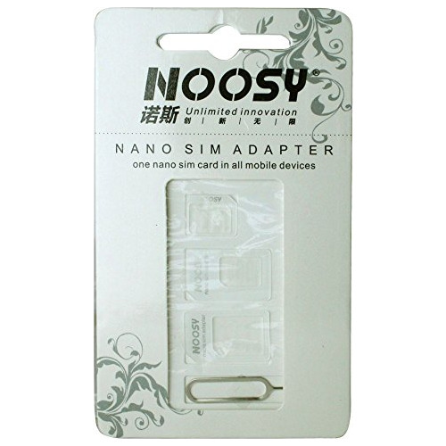 Kits De Adaptadores De Tarjetas Sim Para Noosy Nano Sim Adap