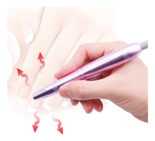 Juego De Taladro De Uñas Eléctrico, Pulidor De Lijadora De