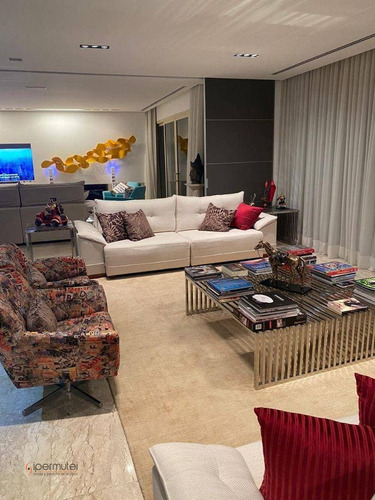 Imagem 6 de 30 de Magnífico Apartamento Com 4 Suítes, 450 M² - Venda Ou Aluguel - Panamby - São Paulo/sp - Ap3161
