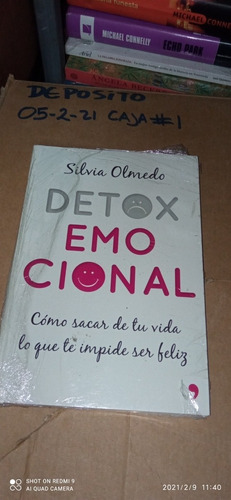 Libro Detox Emocional. Silvia Olmedo