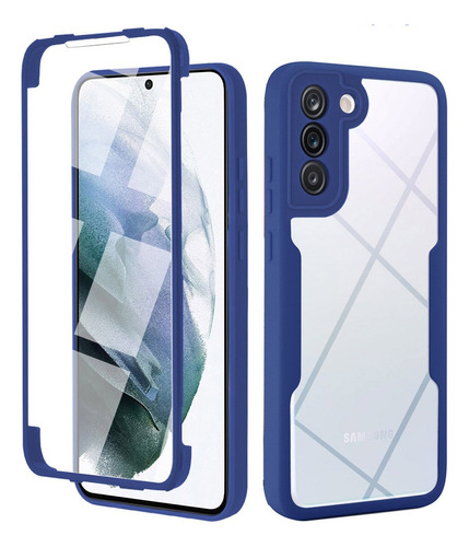 Funda Protectora Para Samsung Frontal+trasera De 360 Grados