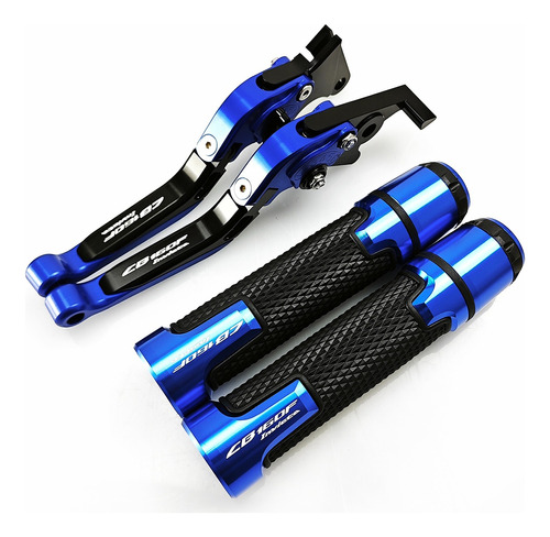 Palancas Y Empuñaduras Para Honda Cb160f Invicta, Azul Con N