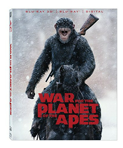 Guerra Por El Planeta De Los Simios Blu-ray.