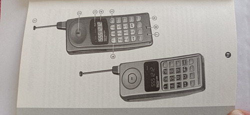 Manual Usuario De Antiguo Celular Motorola Tele-tac 250