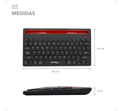 Teclado recargable new arrivals