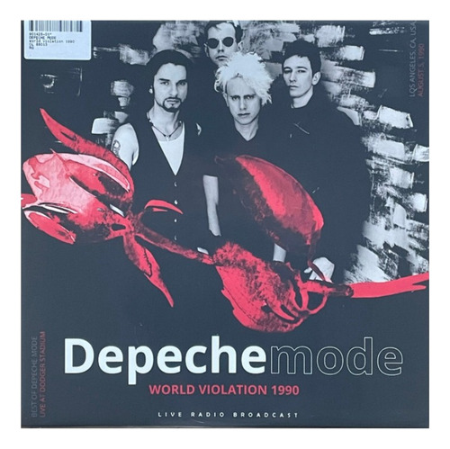 Vinilo Depeche Mode World Violation 1990 (live) Nuevo 