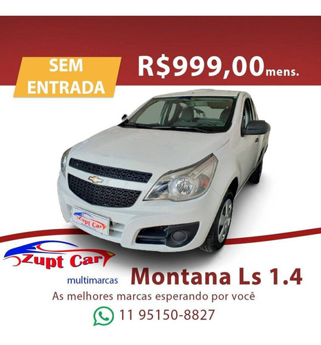 Chevrolet Montana 1.4 Mpfi Ls Cs 8v Flex 2p Manual