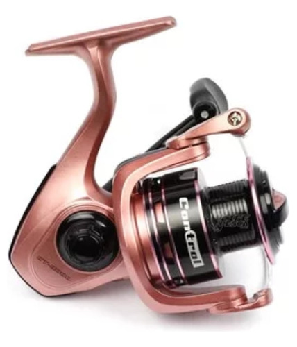 Molinete Pesca Saint Control 6000 Rosa 3rol 4.7:1 5,5kg 415g