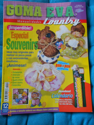 Revista Fasciculo N°12 Goma Eva Country J. Rubicce - 2005