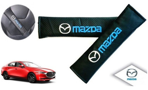 Par Almohadillas Cubre Cinturon Mazda 3 2.5l 2021