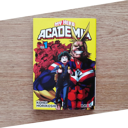 Manga My Hero Academia Tomo 1