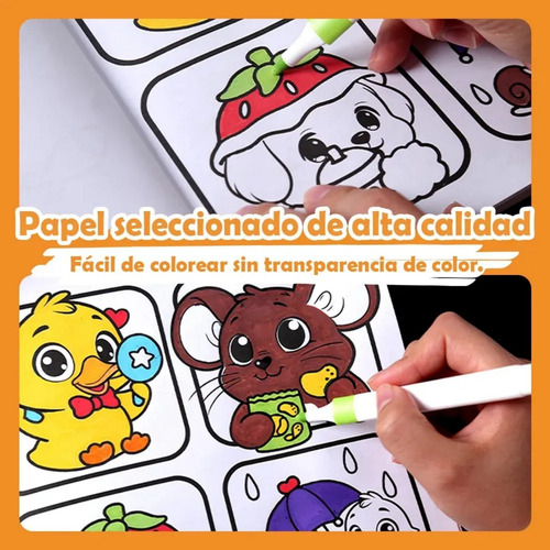 Libro Para Colorear De 4 Piezas, Libro De Dibujo, 192 Dibujo