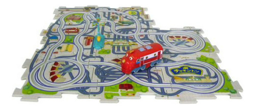 Puzzle Wilson Corriendo En Chuggington Town (importado De Ja