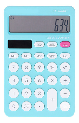 Fuente De Alimentación Dual Con Batería De Calculadora Solar