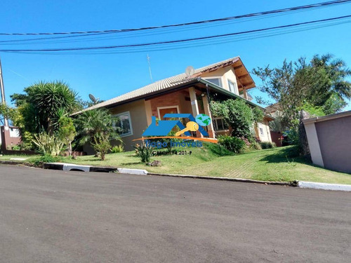Linda Casa Em Condomínio Na Cidade De Atibaia - 681