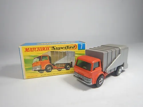 Scatola Matchbox Superfast No.6d Ford Pickup Truck - Anni '60/'70 - Solo Box