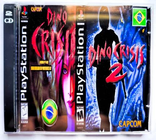 Dino Crisis 1 E 2 Playstation 1 Dublado