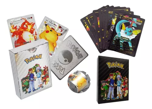 Cartas Pokemon Lujo Importadas Coleccionables R.P.G Metalizadas