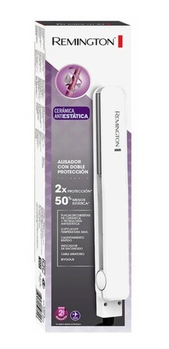 Planchita de pelo Remington S-1300 Series S1305 blanca y violeta 110V/220V