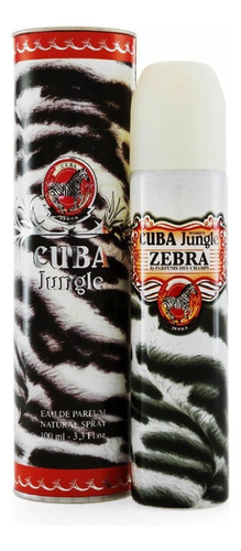 Perfume Jungle Zebra De Cuba Paris Original