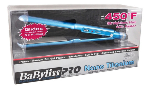 Imagen 4 de 5 de Planchita Baby Liss Profesional Pelo Placa Ancha Peluquería