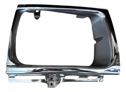 Juego Aros De Faro Toyota Hilux 1993 Al 2001 Cromado