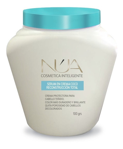 Crema Capilar Profesional Nua, Serum Coco Reconstrucción 