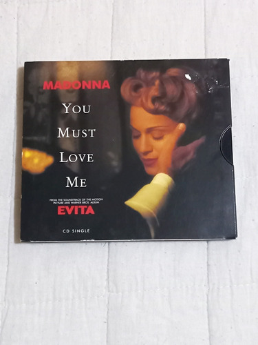 Cd Madonna - You Must Love Me Single (1996) Usa