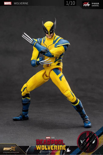 Modelo De Figura Articulada Original De Zd X-men Wolverine