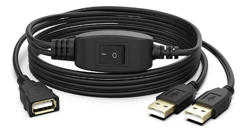 Vrllinking Cable Divisor Usb, Cable De Interruptor Compartid