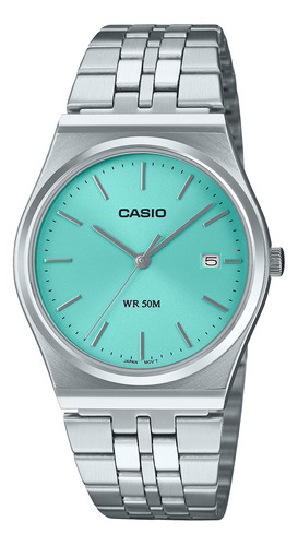 Reloj Casio Modelo: Mtp-b145dc-2a1vvt Correa Gris