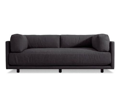 Sofa 3 Cuerpos Lake Living Furniture Negro