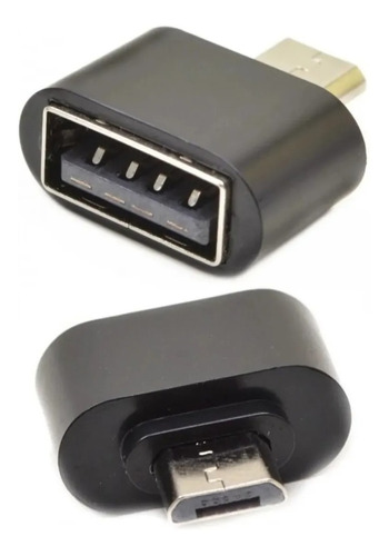 Adaptador (ficha) Otg Usb A Micro Usb V8, Tablet Celular